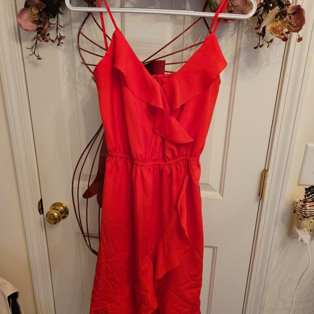 Bebe high-low dress